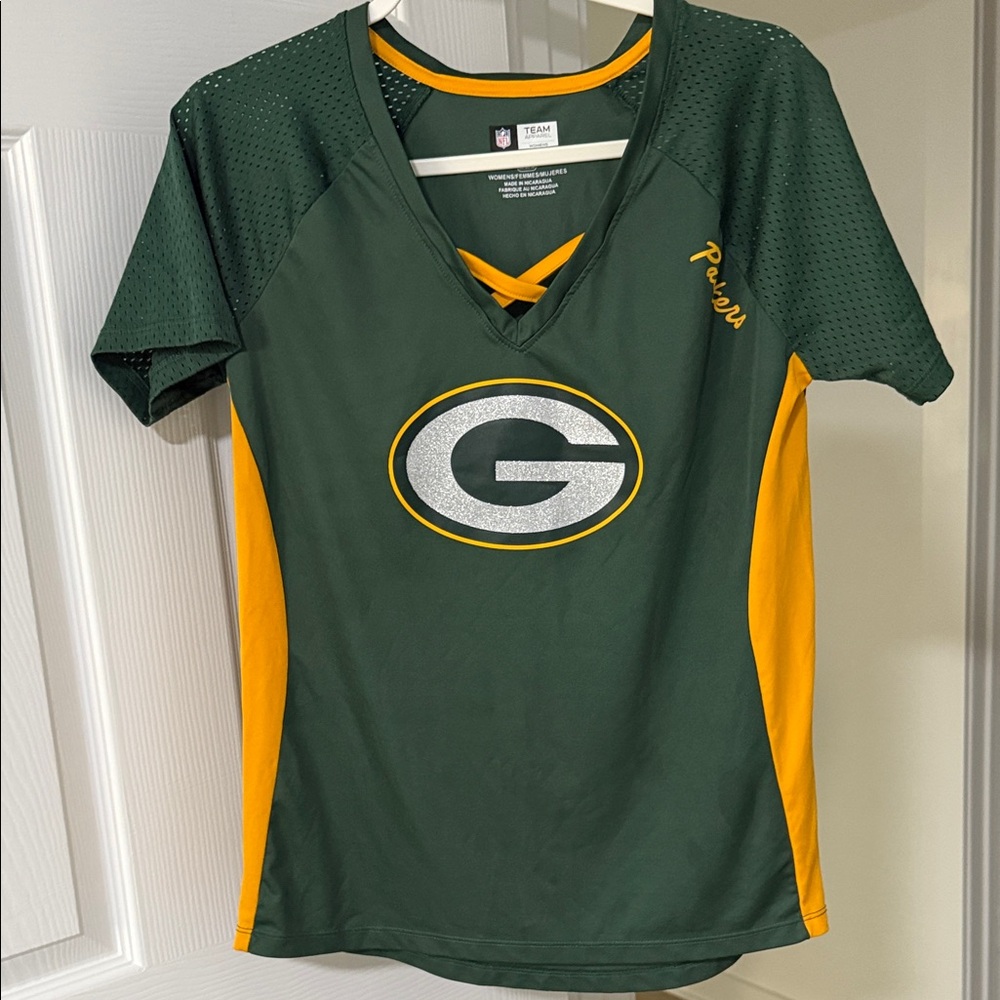 NFL Women's Green Bay Packers V-Neck Jersey